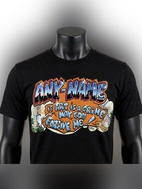 Custom Black “RAMO BEAT STREET” Graphic "Any-Name" Tee…